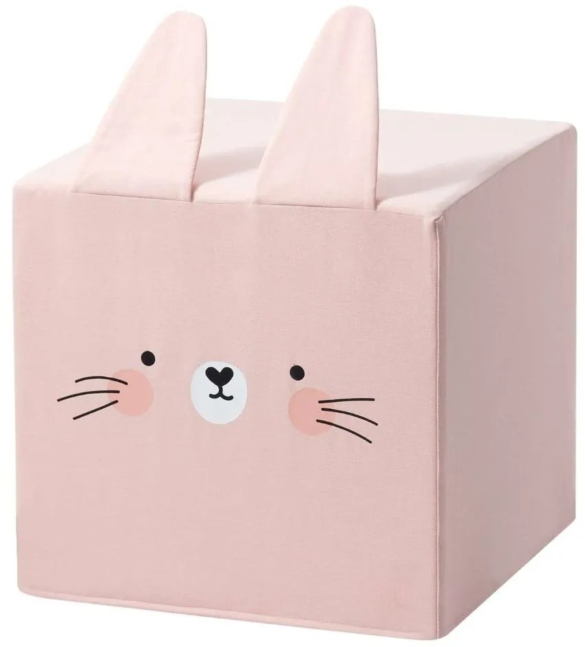 Różowy puf dla dzieci Rainbow Rabbit – Yellow Tipi