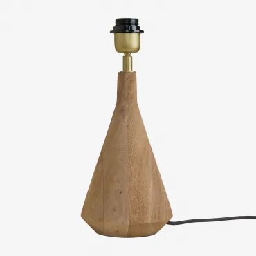 Podstawa Do Lampy Stołowej ↑25 Cm Z Drewna Mango Alabama Drewno Mango - Sklum