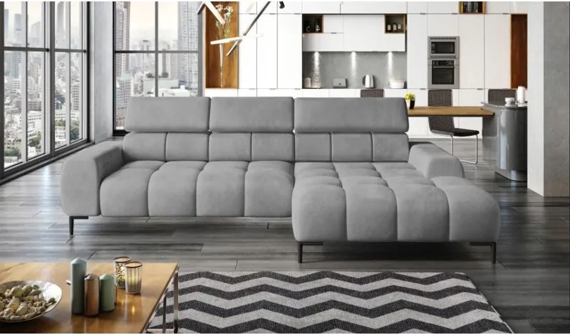 Narożnik PLAZA Mini Prawostronny w tkaninie Salvador 14 WERSAL