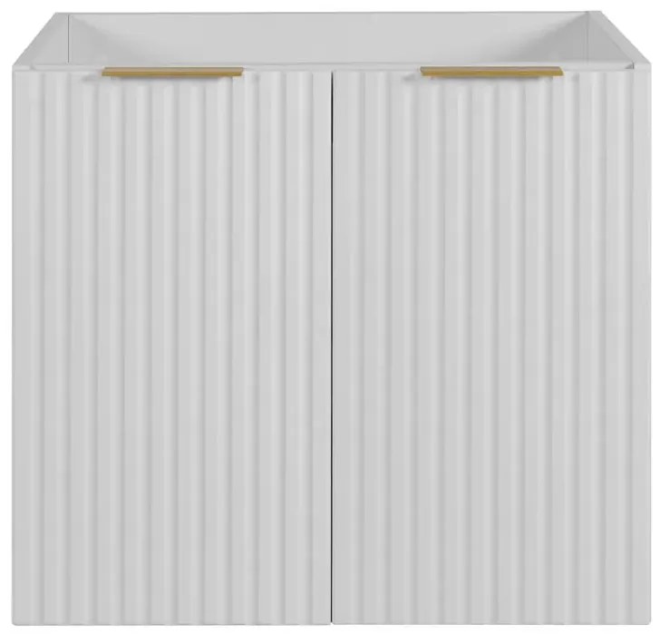 Szafka biała pod umywalkę 60 cm H5-S48