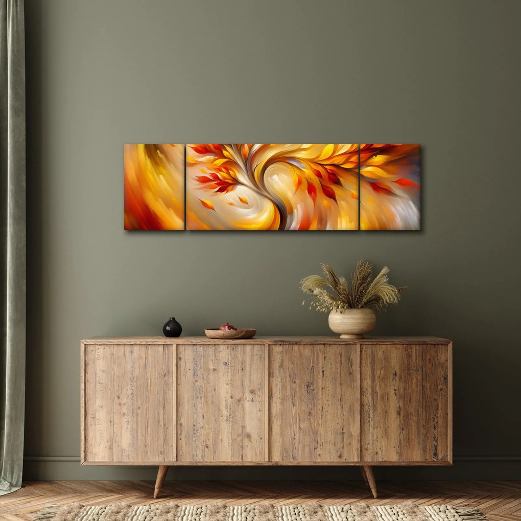 Obraz - Jesienne drzewo (170x50 cm)