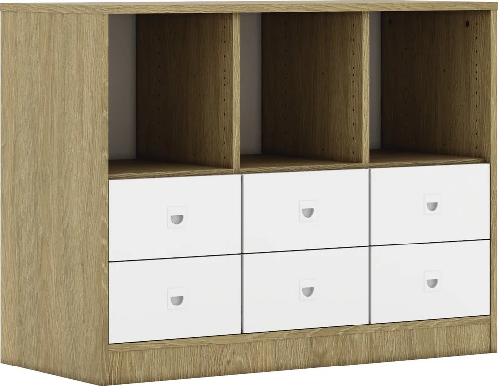 Szafka szkolna szuflady Blox BASE 110 index 2PP-3R-4SB-2SS
