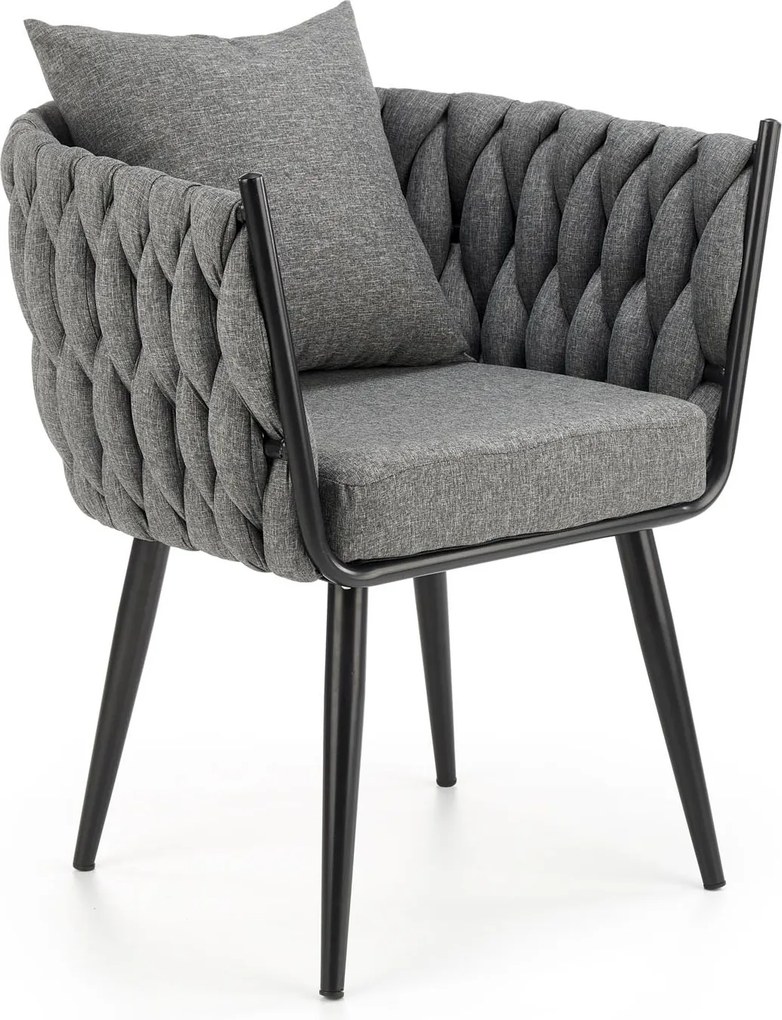 Tapicerowany fotel wypoczynkowy z poduszkami Avatar