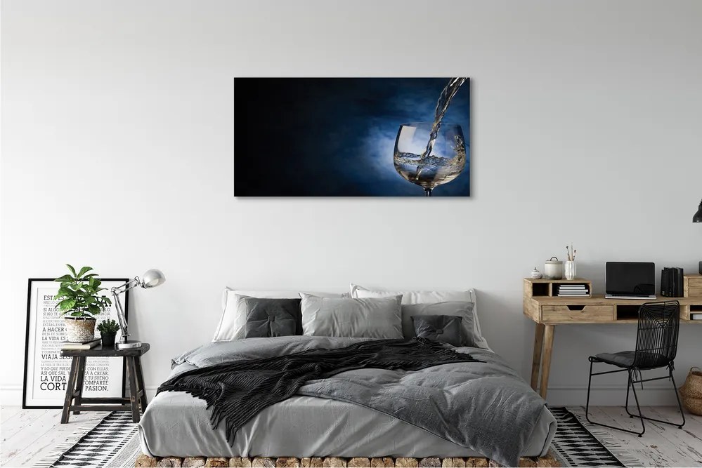 Fotoobraz na płótnie Orzeźwiające Białe Wino