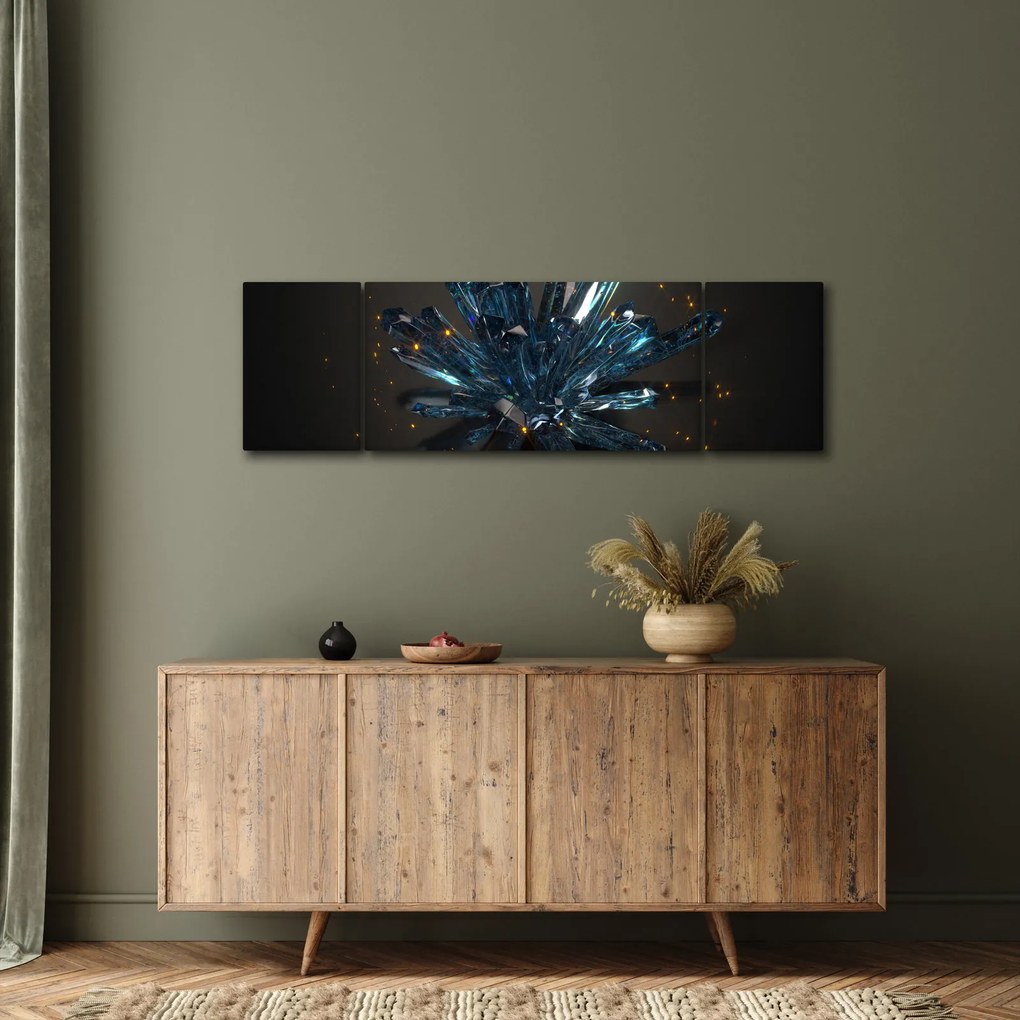 Obraz kryształu (170x50 cm)