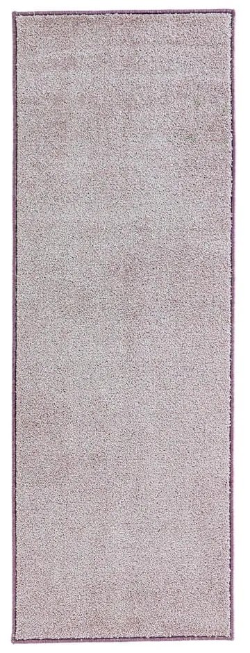 Różowy chodnik Hanse Home Pure, 80x400 cm