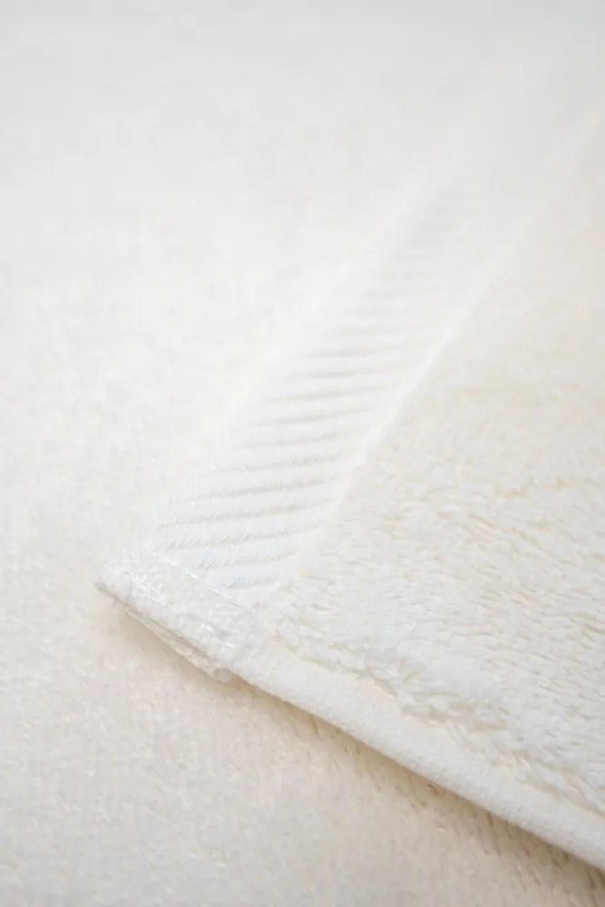 Unisex szlafrok MONDRIAN + ręczniki + pudełko L Śmietankowy