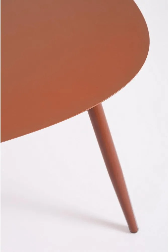 Stalowe stoliki ogrodowe zestaw 2 szt. 73,5x77,5 cm Yvonne – Bizzotto