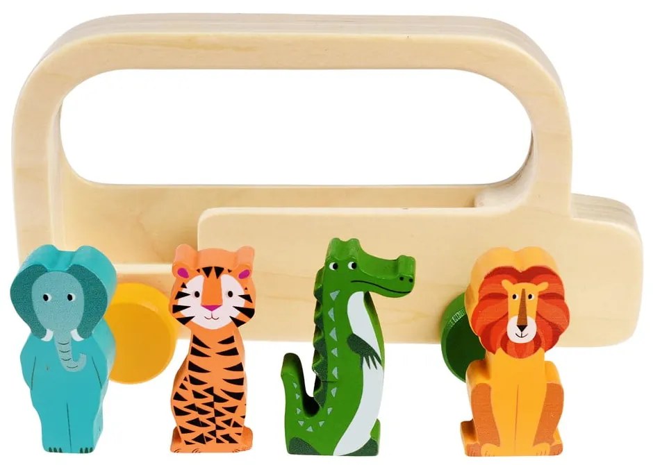Drewniany autobus Colourful Creatures – Rex London