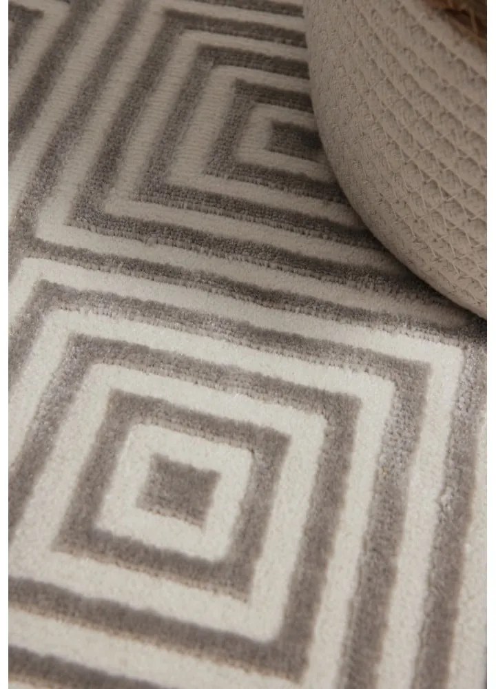 Szary chodnik 80x240 cm Perles Tourmaline – Elle Decoration
