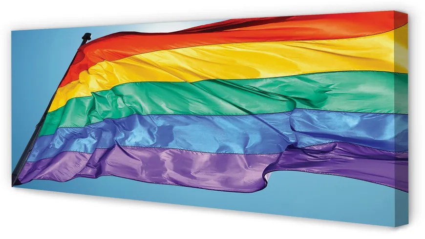 Zdjęcie na płótnie Kolorowa Flaga