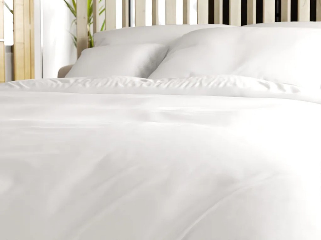PrzytulneMieszkanie.pl PrzytulneMieszkanie.pl Biała pościel z bawełny Standard zakładka Rozmiar pościeli: 70 x 90 cm | 140 x 200 cm