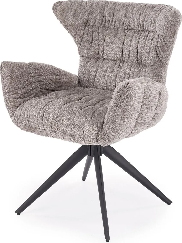 Krzesło do jadalni z podłokietnikami K595 Halmar