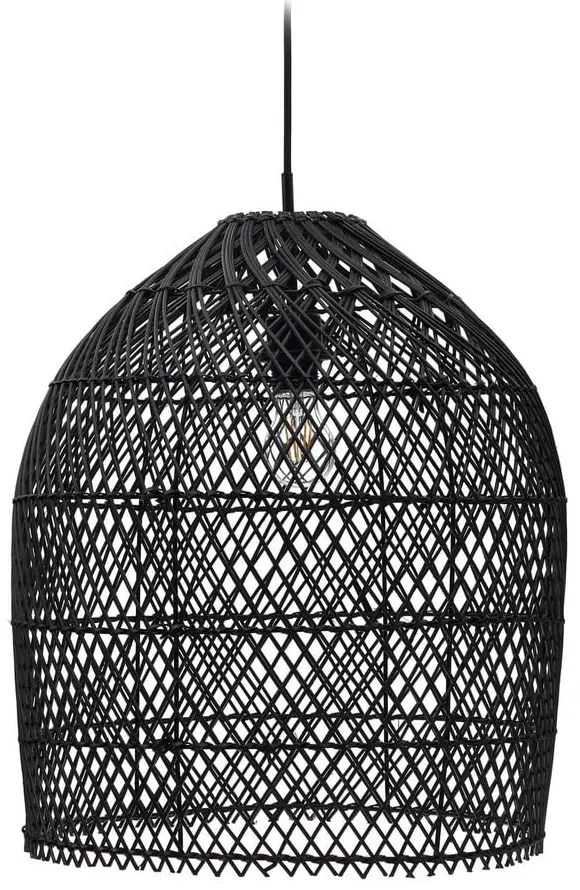 Czarny abażur ø 44 cm Domitila – Kave Home