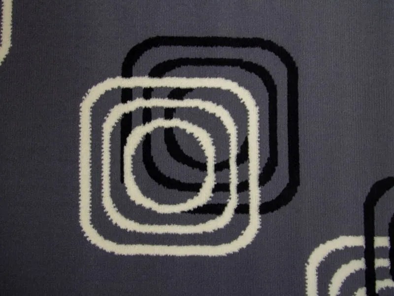 Dywan  nowoczesny Kwadraty szary 140 cm x 200 cm