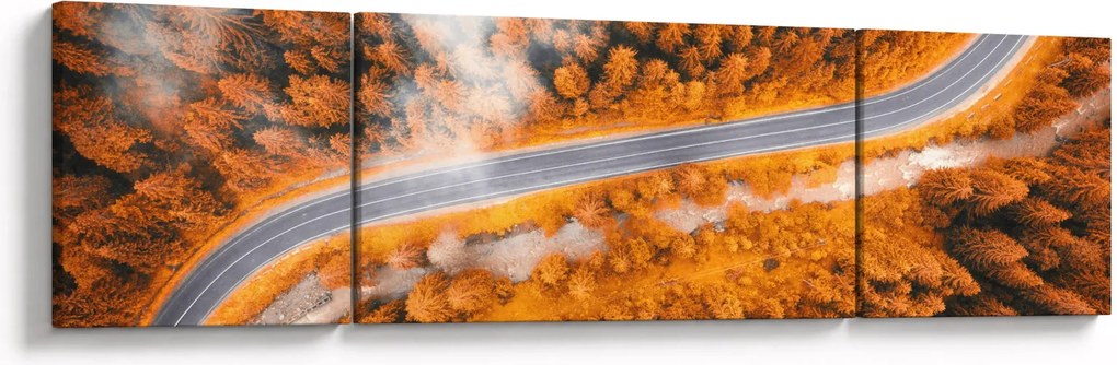 Obraz - Górska droga (170x50 cm)
