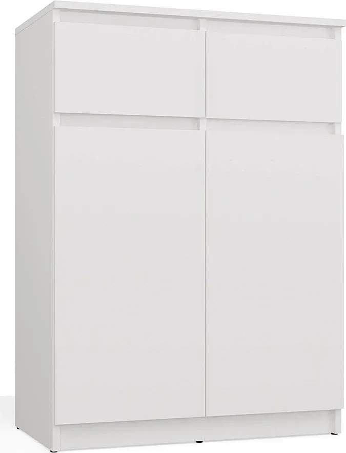 Biała komoda z szufladami 70cm  Z9-N46