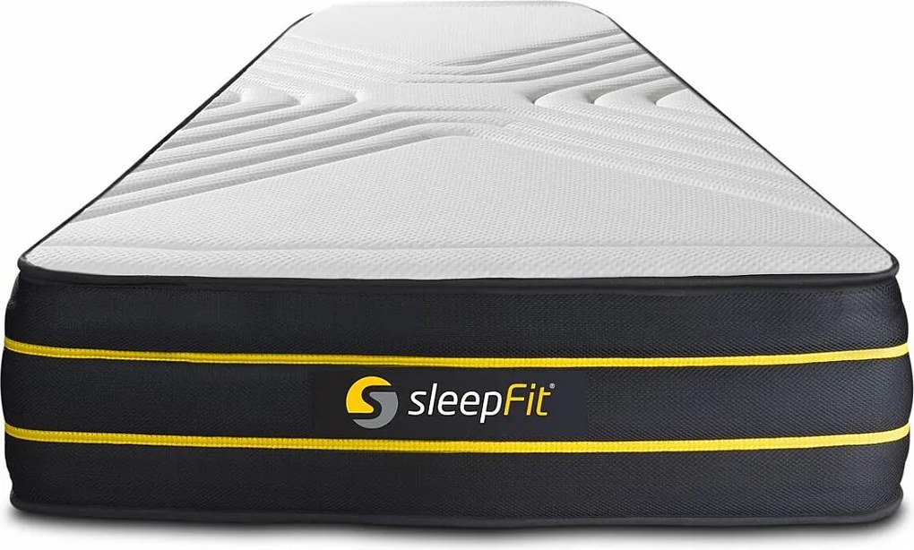 Materac ULTRA 80x210cm, Grubosc : 26 cm, Pianka z pamiecia ksztaltu i mikro sprezyny kieszeniowe, Zrównowazony, 7 strefy komfortu