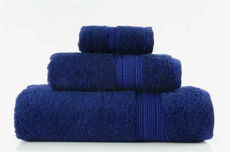 Ręcznik bawełniany EGYPTIAN COTTON Greno 50x90 granatowy GRENO