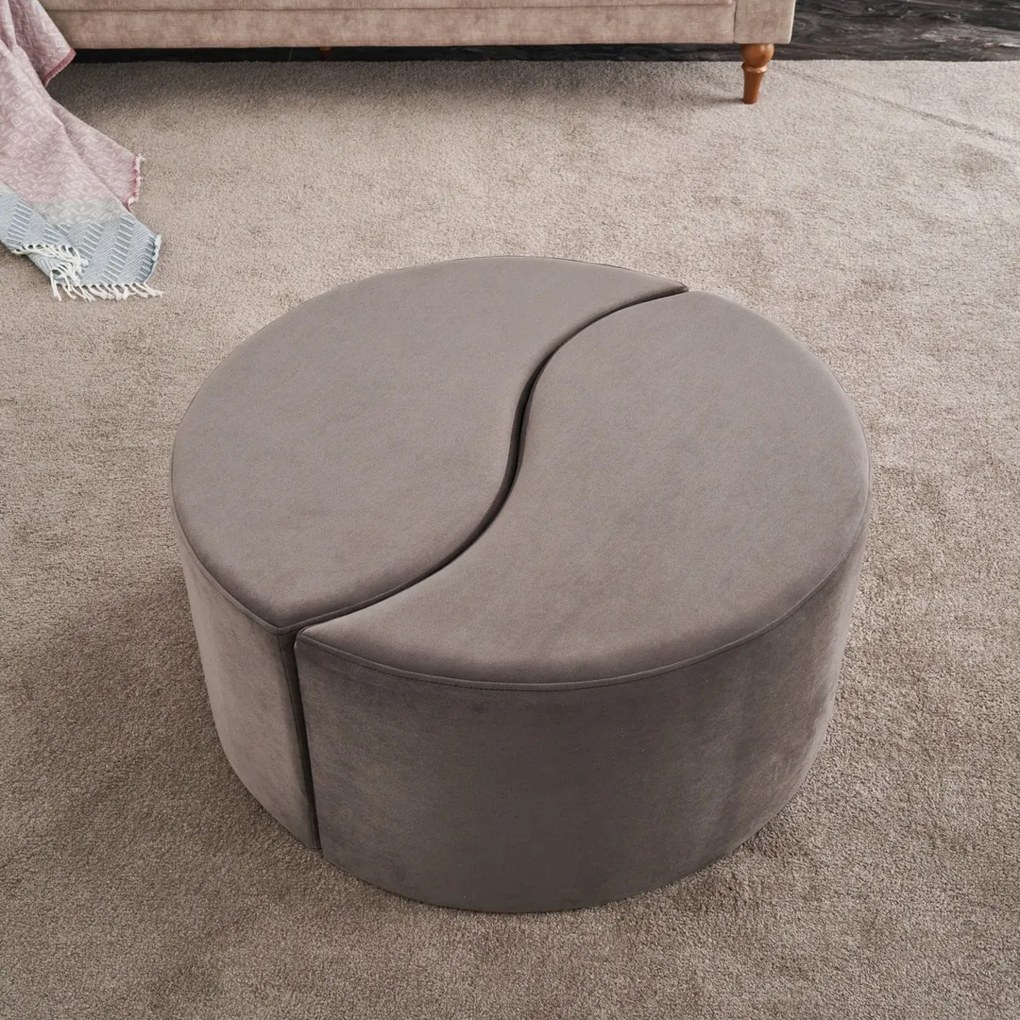 Taboret Alis Puf Mink