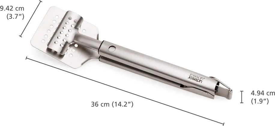 Szczypce kuchenne ze stali nierdzewnej GrillOut – Joseph Joseph