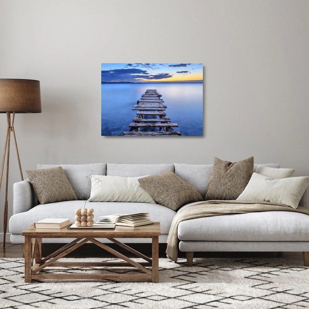 Obraz na szkle - Molo, Zadar, Chorwacja (70x50 cm)