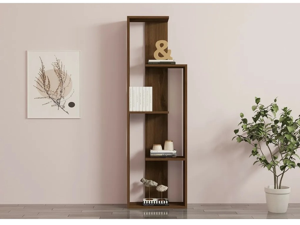 Biblioteczka Wand Walnut