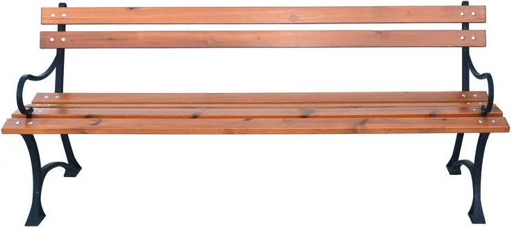 Ławka ogrodowa z podłokietnikami FSC