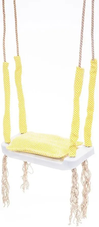 Żółta huśtawka dla dziecka M3-W59