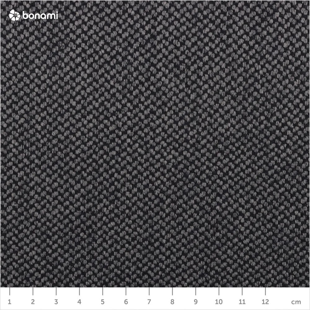 Ciemnoszare tapicerowane łóżko dwuosobowe ze schowkiem i stelażem 200x200 cm Arendal – Cosmopolitan Design