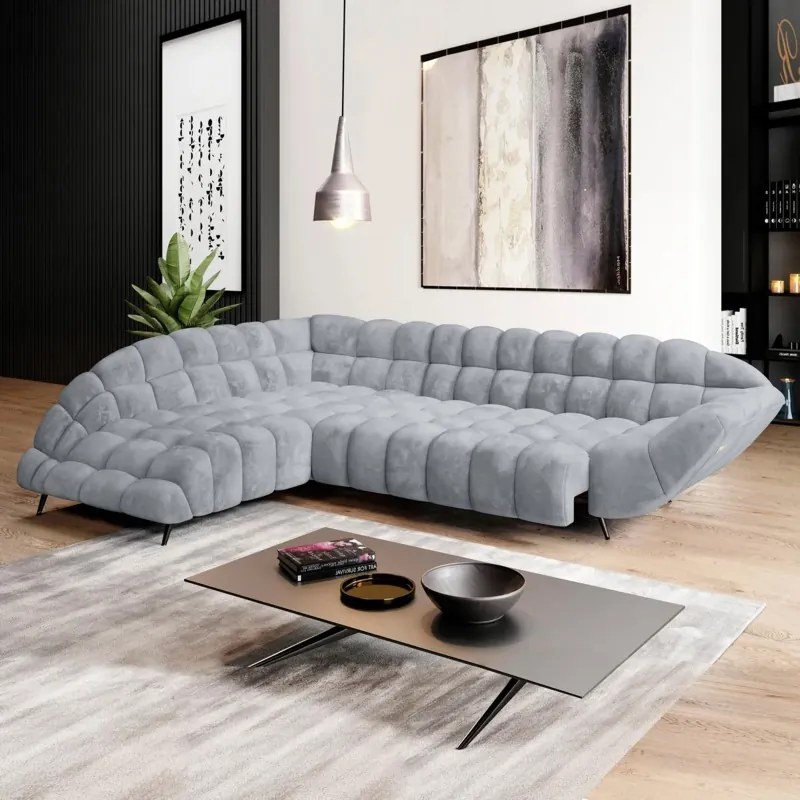 Narożnik GAPPA z Elektrycznym Wysuwanym Siedziskiem Monolith 84 WERSAL