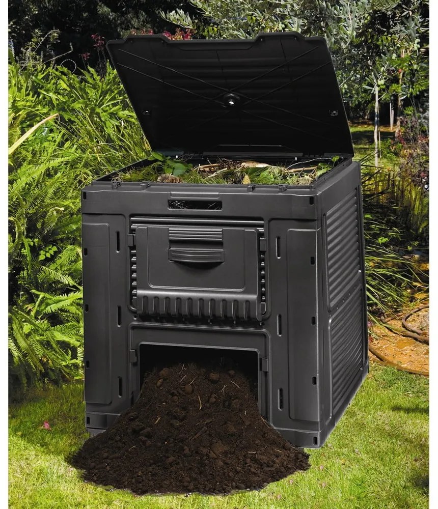 Czarny kompostownik 470 l – Keter