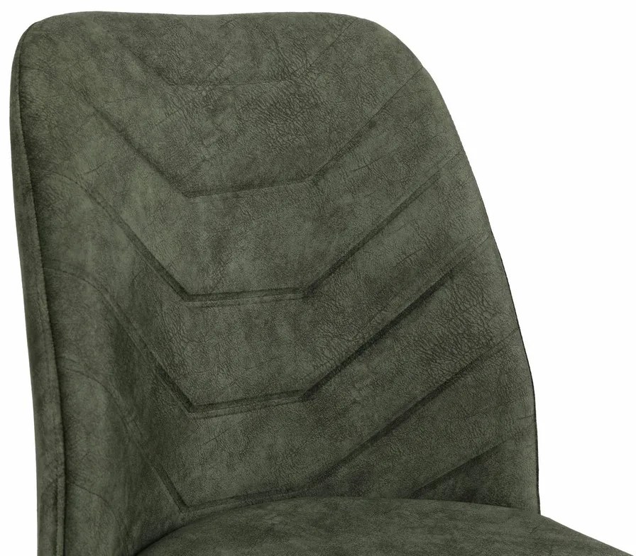 Zestaw krzeseł do jadalni Dallas Dark Green, 4szt.