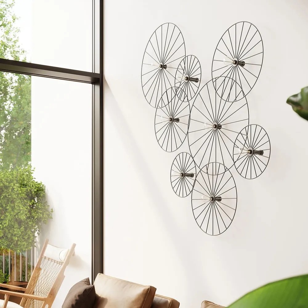 Czarna lampa sufitowa ø 45 cm Soho – Sollux