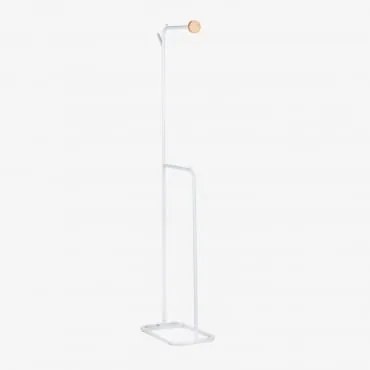 Stojak Na Ubrania Z Żelaza Einar Biała - Sklum