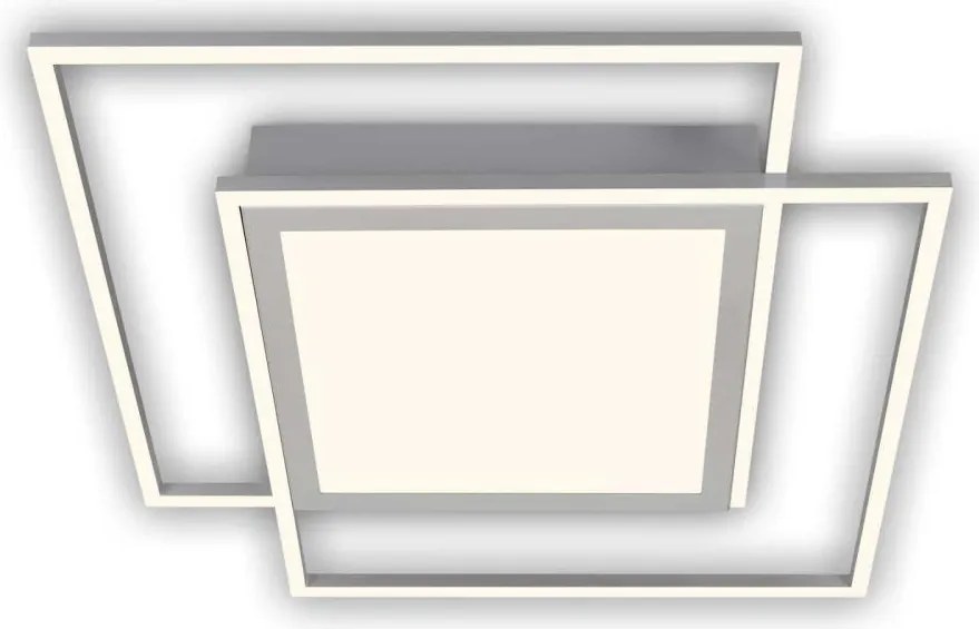 Brilo - LED oprawa sufitowa 2xLED/16W/230V + LED/19W 51,5x51,5 cm matowy chrom