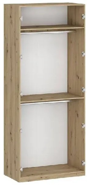 Korpus szafy modułowej FORMO K4 100 dąb artisan HALMAR