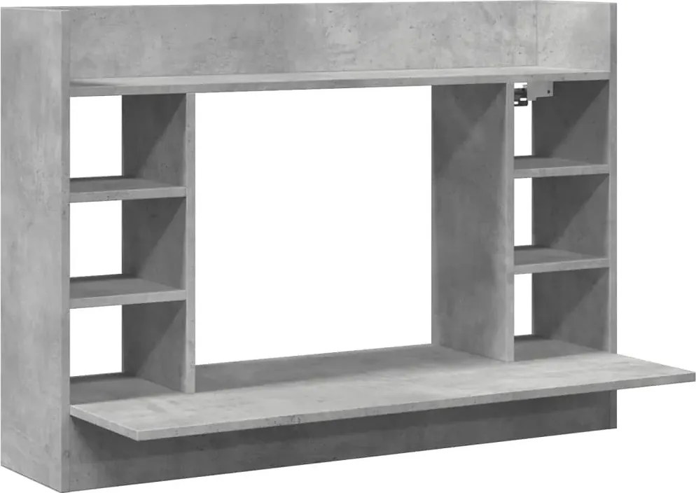Biurko wiszące w stylu minimalistycznym beton H1-R33