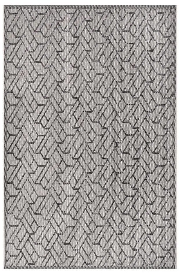 Szary dywan odpowiedni na zewnątrz 190x290 cm Clyde Eru – Hanse Home