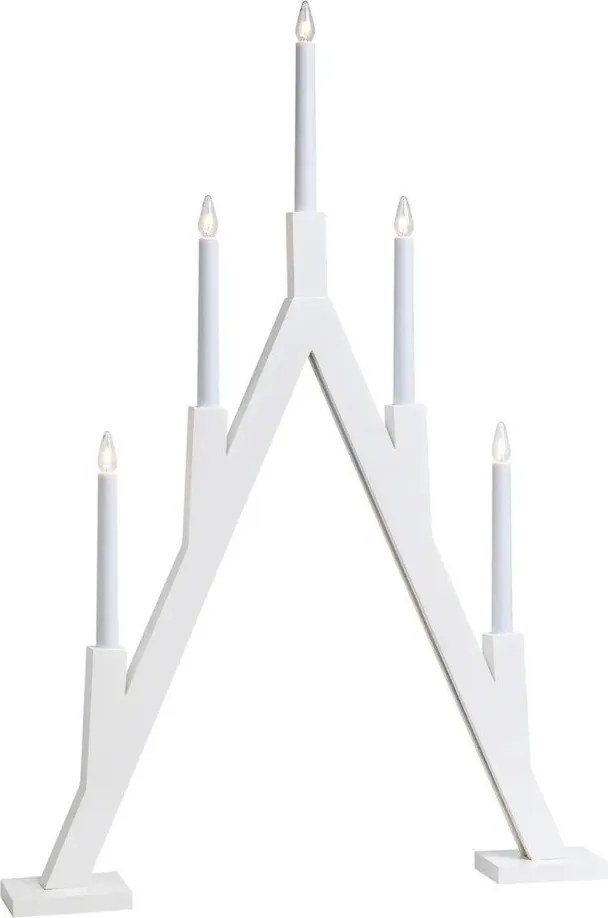 Biała dekoracja świetlna ze świątecznym motywem Bjurfors – Markslöjd