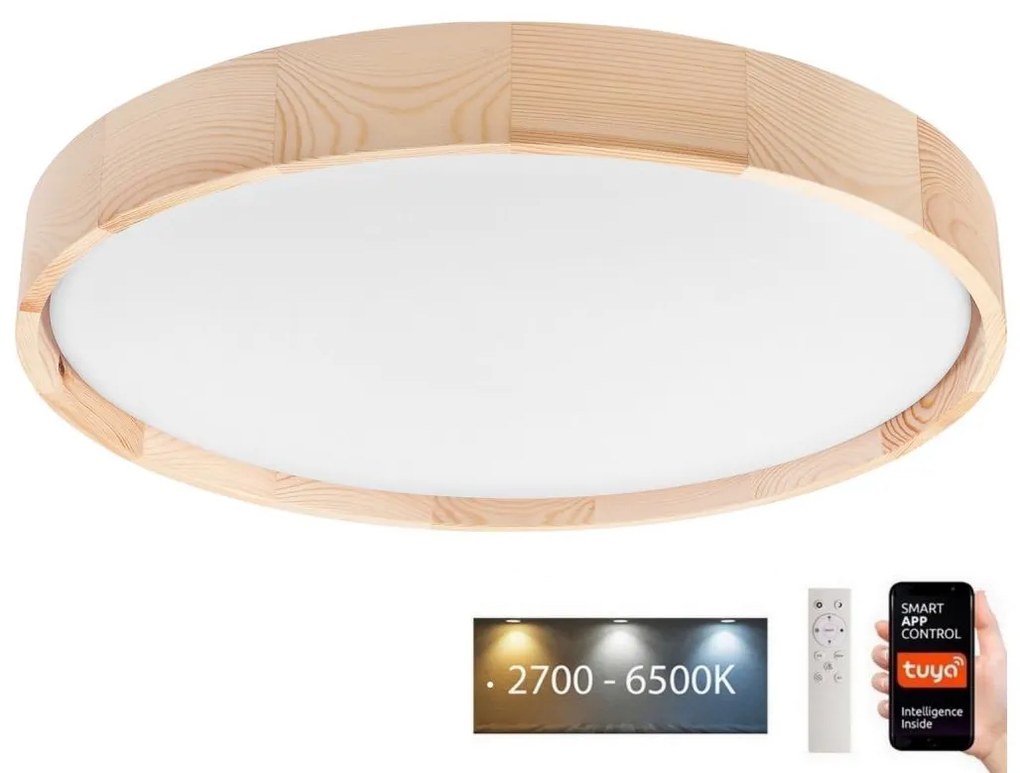 Brilagi LED Plafon MANAROLA SMART LED/36W/230V + pilot Tuya