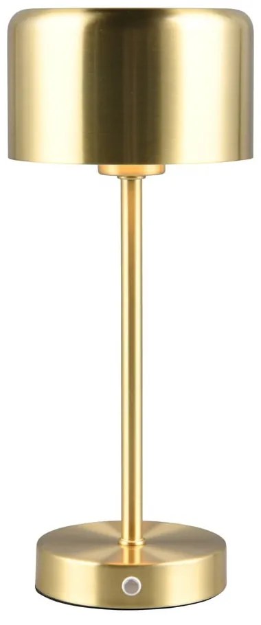 Lampa stołowa LED w kolorze złota ze ściemniaczem (wys. 30 cm) Jeff – Trio