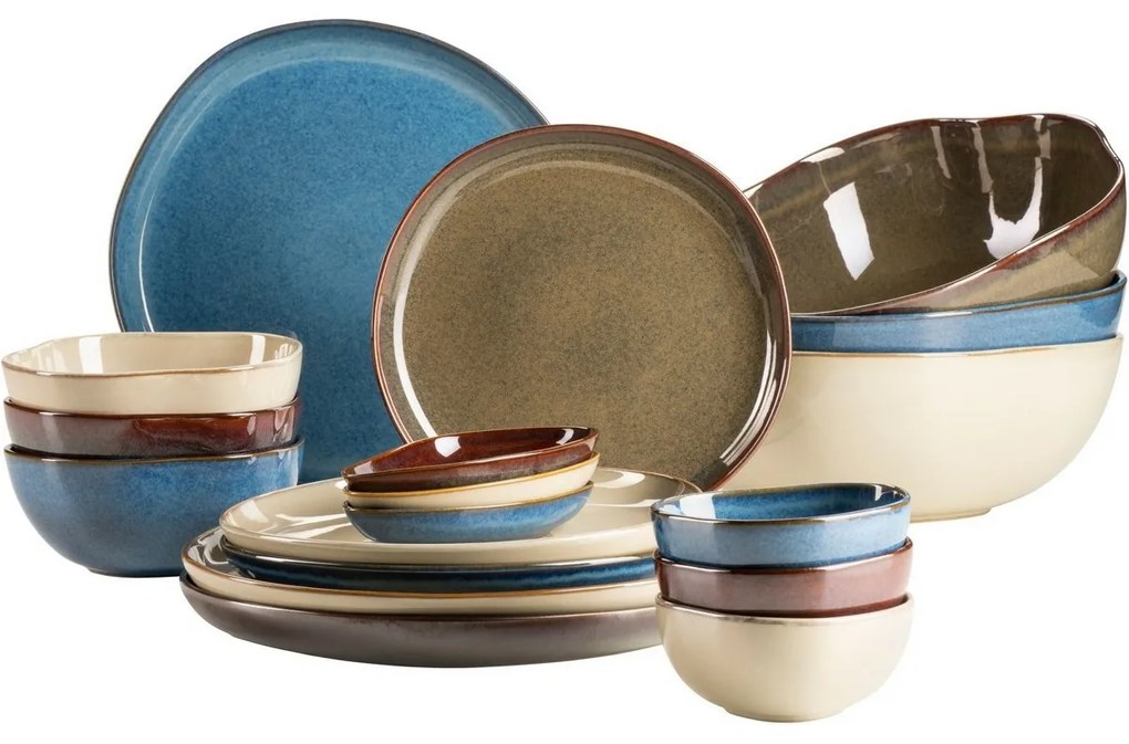 Mäser Zestaw talerzy deserowych Cordelia Sand 22cm, 6 szt.