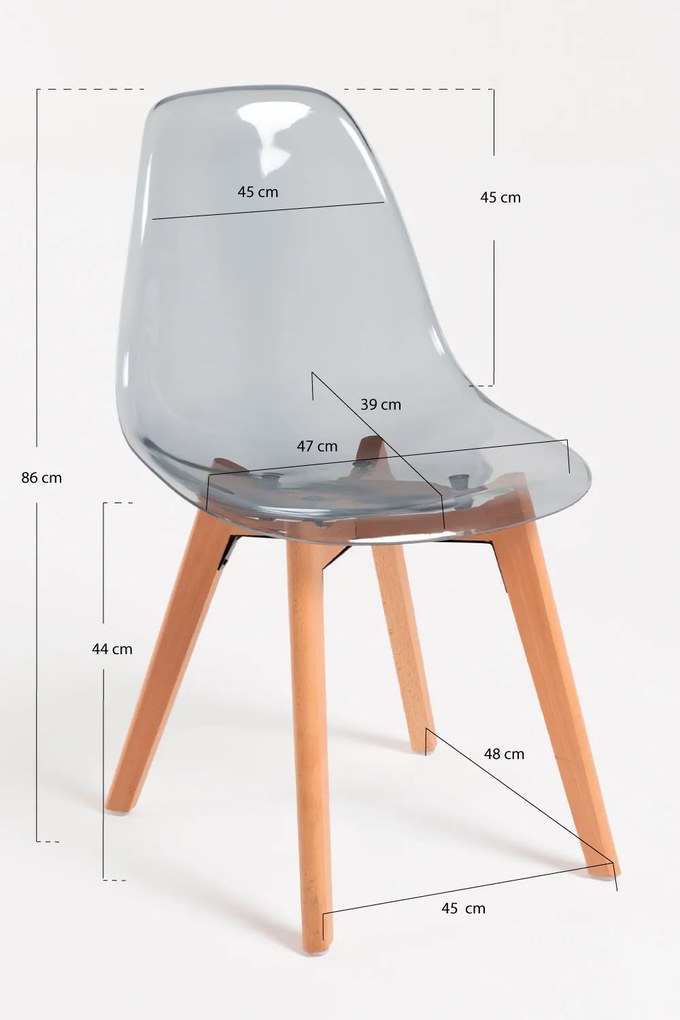 Przydymione krzeso Kelen