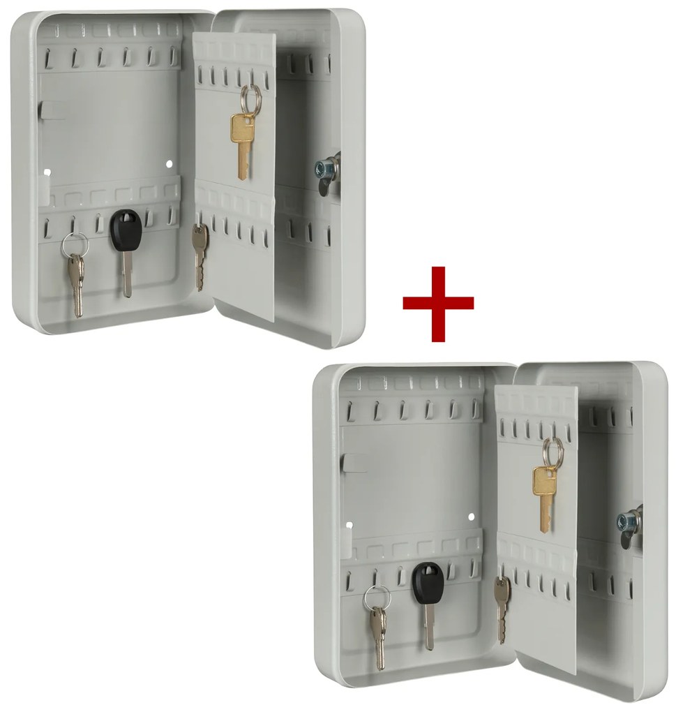 Szafka na klucze 1+1 GRATIS, zamek mechaniczny, na 48 kluczy