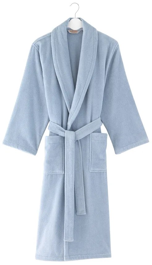 Unisex szlafrok MICRO COTTON Śmietankowy L