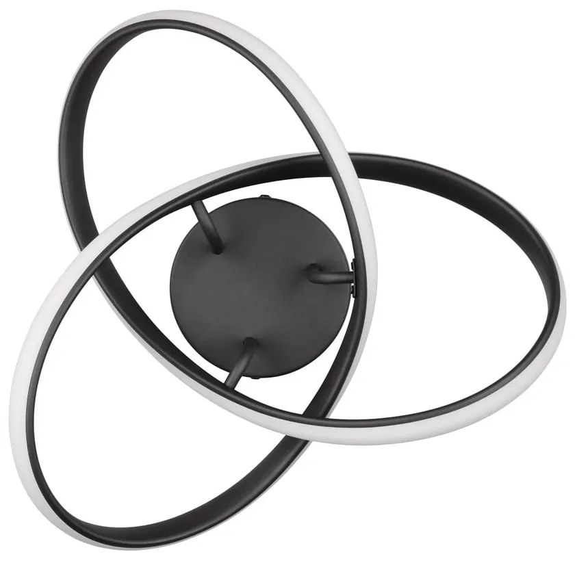 Czarna lampa sufitowa LED Meo – Reality