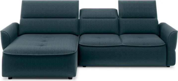 Narożnik MURILLO S Mini z elektryczną regulacją siedziska Lewostronny w tkaninie VOGUE 12 WERSAL