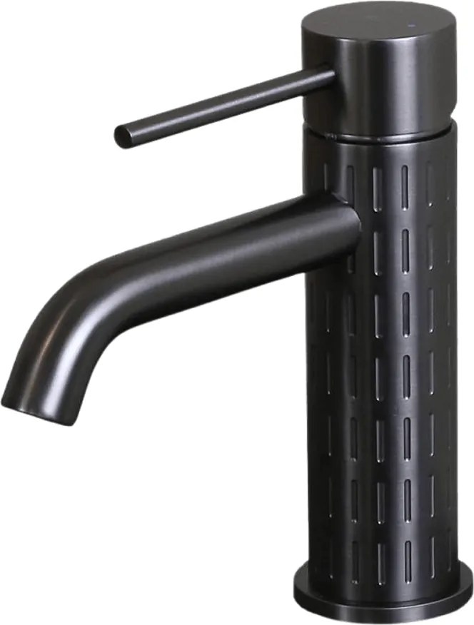 Architek bateria miedziana umywalkowa niska metaliczny szary