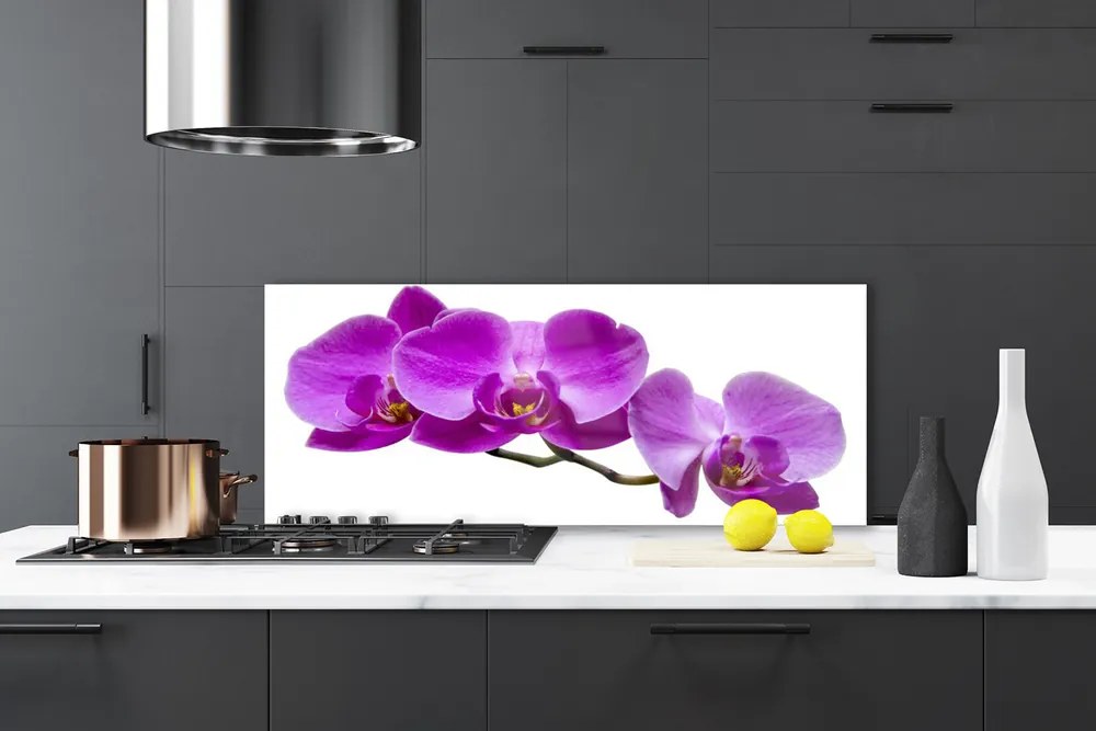 Panel Szklany Kompozycja Świeżych Kwiatów